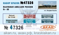 Палубная авиация России: Су-33 (аква)
