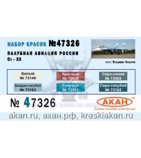 Палубная авиация России: Су-33 (аква)