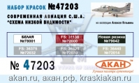 Современная авиация США "Схема низкой видимости"(аква)