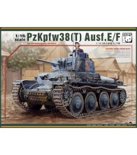 Немецкий (чешский) лёгкий танк Pz.Kpfw.38(t) Ausf.E/F